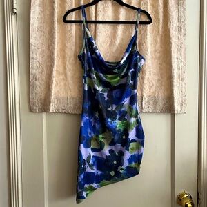 Motel Asymmetrical Bodycon Dress